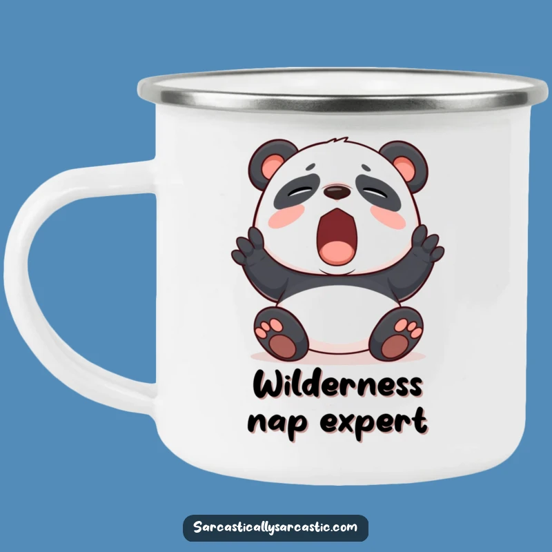 Funny Panda Camping Mug: Enjoy Your Adventure with This Hilarious Boredom Accessory