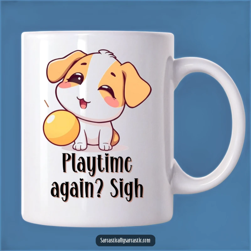 Funny Dog Eye Roll Mug - Playful Pet Gift for Dog Lovers Who Get It