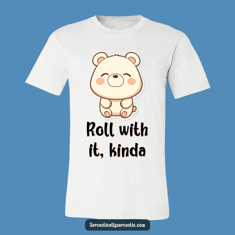Funny Bear Eye-Roll T-Shirt: Hilarious & Relatable Apparel Gift